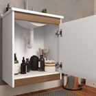 Cj Economica 50 Branco/carvalho