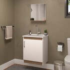 Cj Economica 50 Branco/carvalho