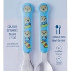 Cj Infantil 2pcs Colher+garfo Toy-az