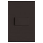 Cj Interruptor Paralelo Horizontal - Recta Chocolate Satin Fo