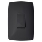 Cj Interruptor Paralelo Vertical Blux Home Grafite - Bhm10429