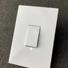 Cj Interruptor Simples Vertical 4x2 - Recta Branco Gloss  - B