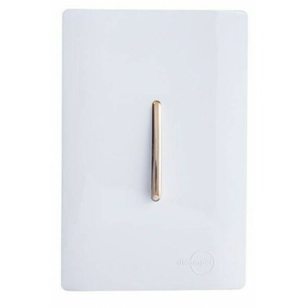 Cj Interruptor Simples Vertical Com Suporte 4x2 - Dicompel No