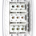 Cj Interruptor Triplo Simples 4x2 - Blux Home Branco - Bh1049