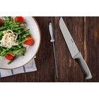 Cj P/churrasco 2pc Precision Faca+chaira