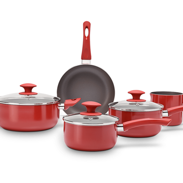 Cj Panelas 5pcs C.l Antares-vrm Vermelho