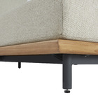 CJ SOFÁ 2P CALISTO 4P ALU FSC BEIGE NT