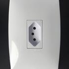 Cj Tomada 10a Vertical 4x2 - Blux Home Branco - Bh10446-9br