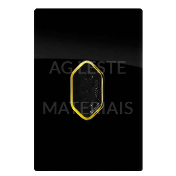 Cj Tomada 10a Vertical Com Suporte 4x2 - Dicompel Novara Pret