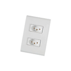 Cj Tomada Dupla 10a 4x2  - Tramontina Liz - Tlz57170/065br