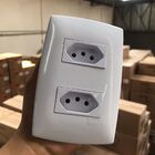 Cj Tomada Dupla 10a - Blux Home Branca - Bhm10458-2br