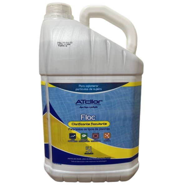 Clarificante Atcllor Floc 05 Lt Galão ( Clarificante E Flocul