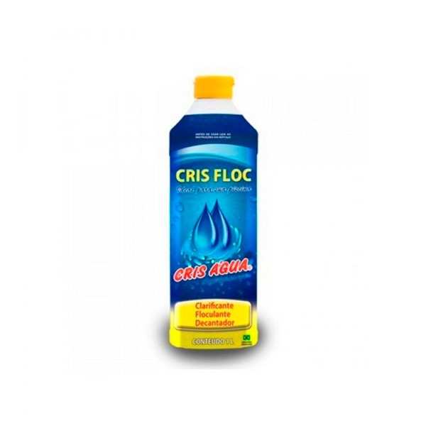 Clarificante Floculante E Decantador Crisfloc Cris Água - 1 L