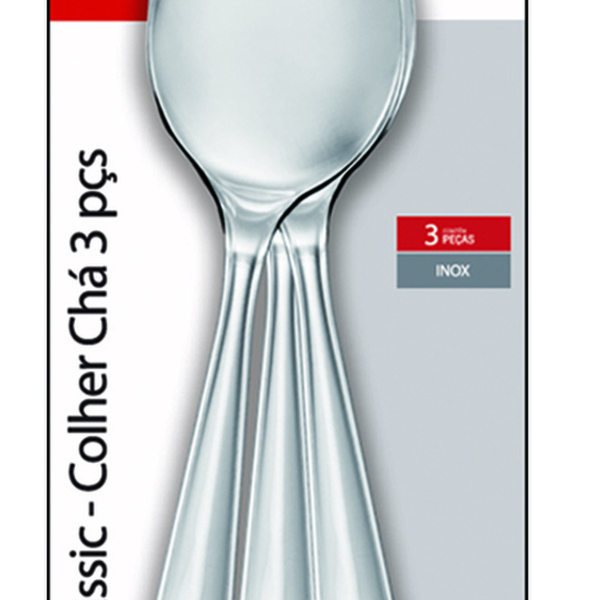Classic Colher De Chá 3 Peças Class Home