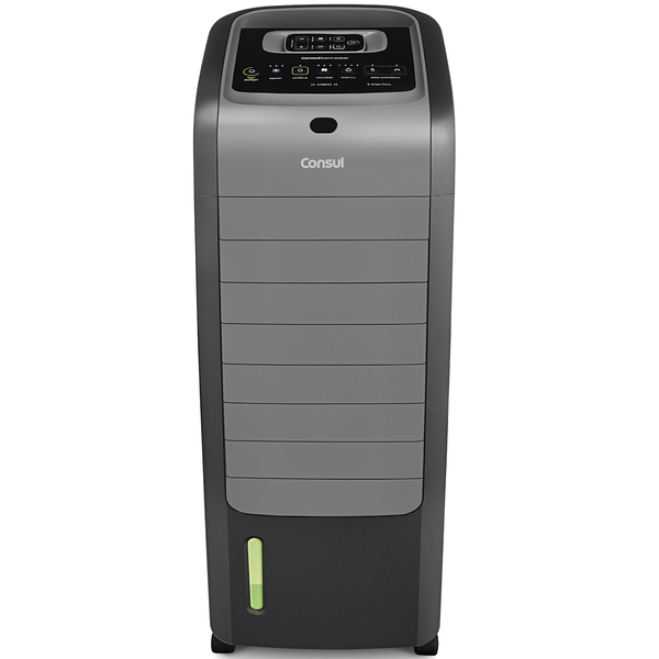 Climatizador Consul quente e frio titânio com aletas automáti