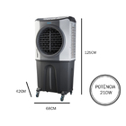 Climatizador De Ar Evaporativo Portátil 210 Watts 70 Litros Z