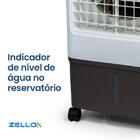 Climatizador De Ar Evaporativo Zlx-20 Ts80w 20 Litros 4 Funçõ