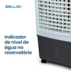 Climatizador De Ar Evaporativo Zlx-30 30litros 100w 4 Funções