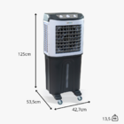 CLIMATIZADOR DE AR INDUSTRIAL ULTRA 75 LITROS PORTÁTIL 110V E