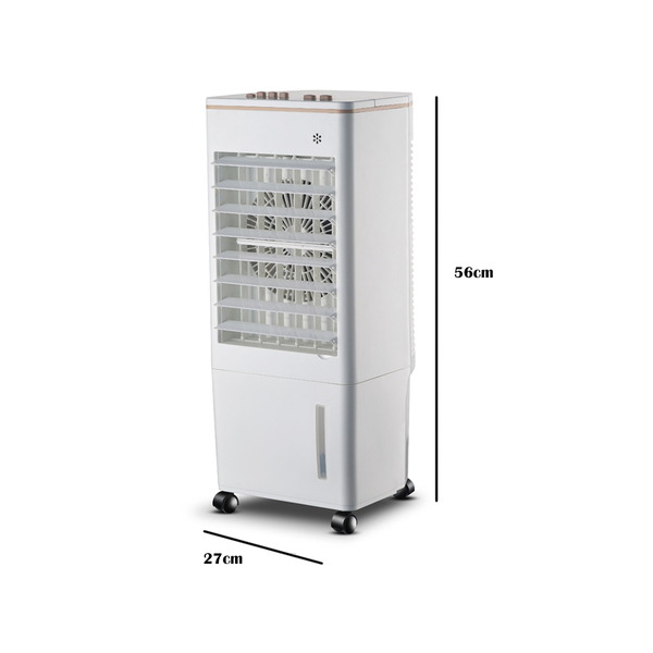 Climatizador De Ar Portátil Umidificador 8 Litros 4 Funções 65w