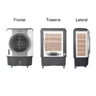 Climatizador Evaporativo De 45 Litros Turbo45 Ponente 220v