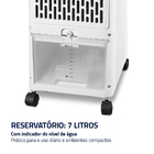 Climatizador Mondial Fresh Air 7l 90w Cl7l Branco 127v