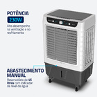Climatizador Mondial Wind Pro 45l 230w Cl45l Branco Com Cinza