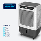 Climatizador Mondial Wind Pro 45l 230w Cl45l Branco Com Cinza
