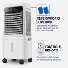 Climatizador Mondial Wind Turbo 25l 150w Cl25l Branco Com Cin