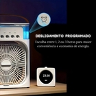 Climatizador Portátil 4 Em 1: Ventilador, Umidificador, Aroma