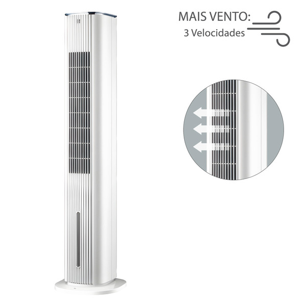 Climatizador Torre Spirit 7L 220V Slim Branco