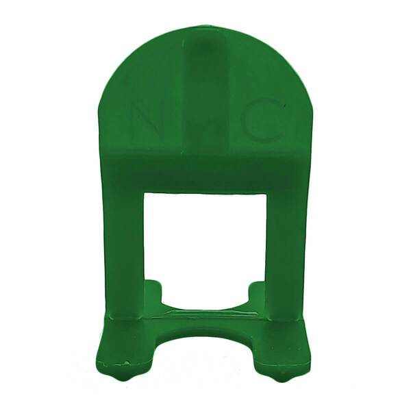 Clip Espaçador De Piso Slim 1 0 Mm 100 Unidades - Nivela Certo