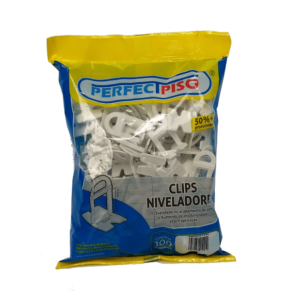Clip Nivelador Piso 1.0mm (100 Un) - Perfectpiso
