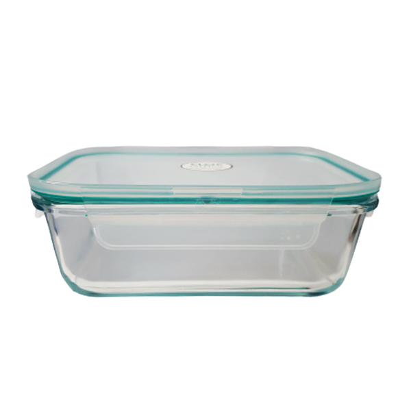 Cloc Glass - Pote De Vidro 1500ml Retangular, Neoflam, Transp