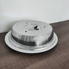 Cloche 27cm Em Aço Inox Savoy Tampa Prato Hotel Restaurante B