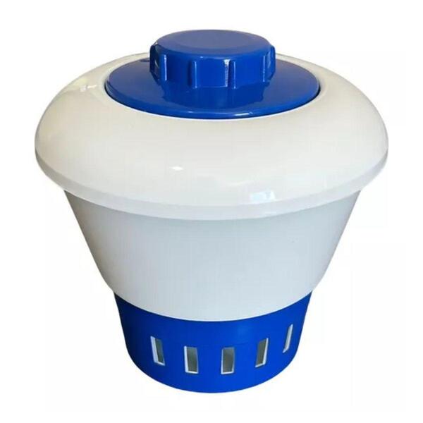 Clorador Medio Flutuador De Pastilha De Cloro - Brustec