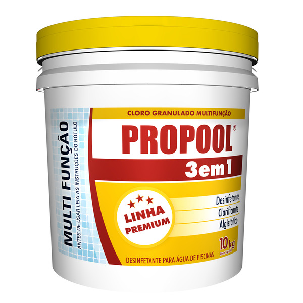 Cloro 3 em 1 10Kg Propool