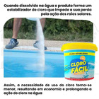 Cloro 3 Em 1 - Desinfetante Oxidante Estabilizante 2,5kg