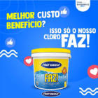 Cloro Granulado Multiação Hidroazul Faz C/ Oxidante 10kg