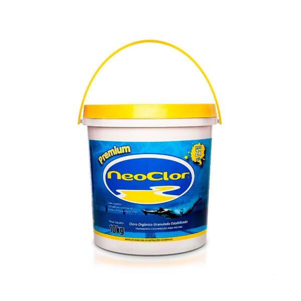 Cloro Orgânico Estabilizado Premium 10 Kg Neoclor