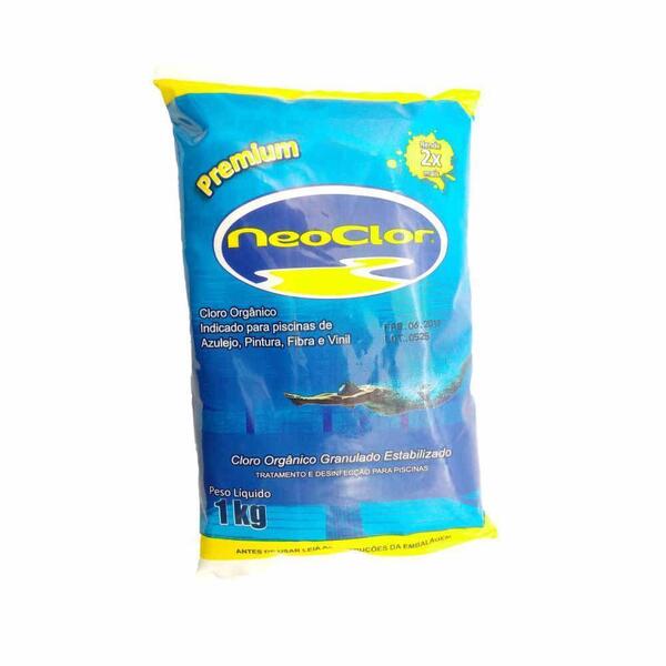 Cloro Orgânico Estabilizado Premium 1 Kg Neoclor