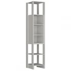 Closet 1 Porta 2 Gavetas Ey106-107 Branco - Nova Mobile