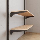 Closet Aberto Simples Cremalheira Com Regulagem Metal Estilo