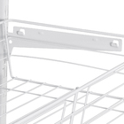 Closet Aramado Completo com Prateleira Cabideiro e Cesto Branco 200x190x40cm Ordenare