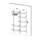 Closet Aramado - Linear Clr134 - 1,30m