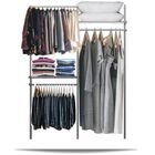 Closet Arara Aramado Trilho Parede Super Resistente 1,30 Br