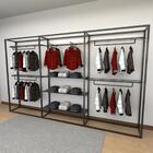 Closet Araras, Guarda Roupas Aberto Industrial Com 19 Peças P