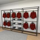 Closet Araras, Guarda Roupas Aberto Industrial Com 21 Peças P