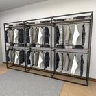 Closet Araras, Guarda Roupas Aberto Industrial Com 27 Peças P