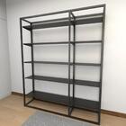 Closet Araras, Guarda Roupas Aberto Industrial Com 32 Peças P